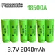 Batterie lithium-ion pour Panasonic batterie pour jouet torche lampe de poche Ect 3.7V 18500