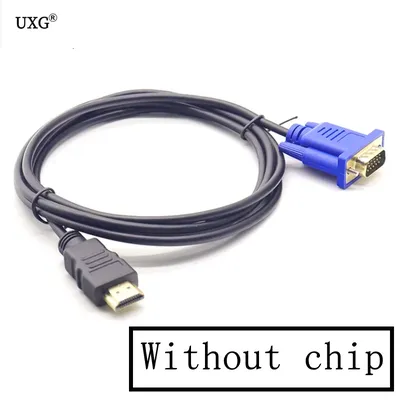 HDMI-kompatibel zu VGA Konverter Kabel Audio Kabel D-SUB Stecker Video Adapter Kabel für Image