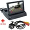 Auto Einparkhilfe Neue 4LED NACHT Auto CCD Rückansicht Kamera Mit 4,3 zoll Farbe LCD Auto Video Faltbare Monitor kamera