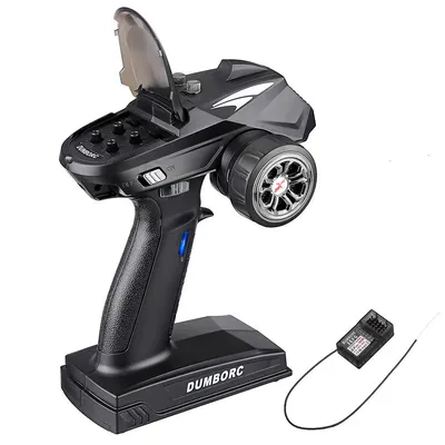 DumboRC X6 RC Transmitter 2.4G 6CH with X6FG / X6F/ X6DC / X6DCG Receiver for Rc Car Boat Tank RC