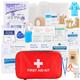 VITUU 200PCS Emergency First Aid Kit-Waterproof Travel First Aid Kit for Home Camping Hiking Sports Office Car Backpacking Med Kit(Medium)