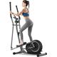 MERACH Elliptical Machines,Elliptical Exercise Machines with MERACH App 16 Resistance Levels Compact Elliptical Training Machines for Home Use with Hyper-Quiet Magnetic Driving System