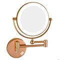 NOALED Makeup Mirror Vanity Mirror Bathroom Wall Mount Mirror,LED Makeup Mirror Folding Telescopic Beauty Mirror Magnification for Dressing Tables Bedroom Cosmetic Mirror