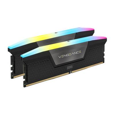 Corsair Used 32GB VENGEANCE RGB DDR5 7200MT/s DIMM Memory Kit (Black, 2 x 16GB) CMH32GX5M2X7200C34
