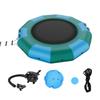 VEVOR Inflatable Water Bouncer, 12ft Recreational Water Trampoline, Kids Adults Floating Rebounder for Pool, Lake, Water Sports