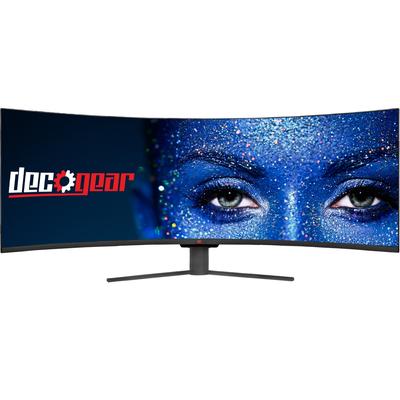 Deco Gear 49" Curved Ultrawide LED 3840x1080 HDR400 Gaming Monitor