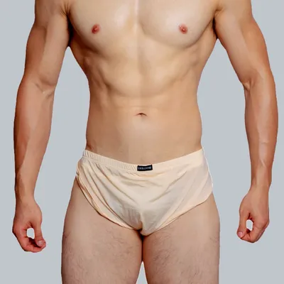 D. M Herren unterwäsche niedrige Taille sexy dünnes Nylon schnell getrocknet cool solide Buchstaben flache Ecke Hosen Home Arro Hosen atmungsaktiv Image