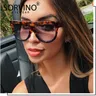 SORVINO Designer Frauen Pilot Schild Sonnenbrille Luxus Marke Übergroßen Flache Top Dame Bicolor