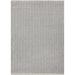 Gray 108 x 80 x 0.4 in Area Rug - Gracie Oaks Maximiliano Area Rug w/ Non-Slip Backing Polyester | 108 H x 80 W x 0.4 D in | Wayfair