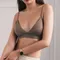 Femmes Bralette soutien-gorge sans couture Sexy Triangle tasse Lingerie femme profonde V