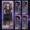 The Wednesday Addams Figure Doll Cute Cloth puppet Toys day Addams Family Doll giocattolo per