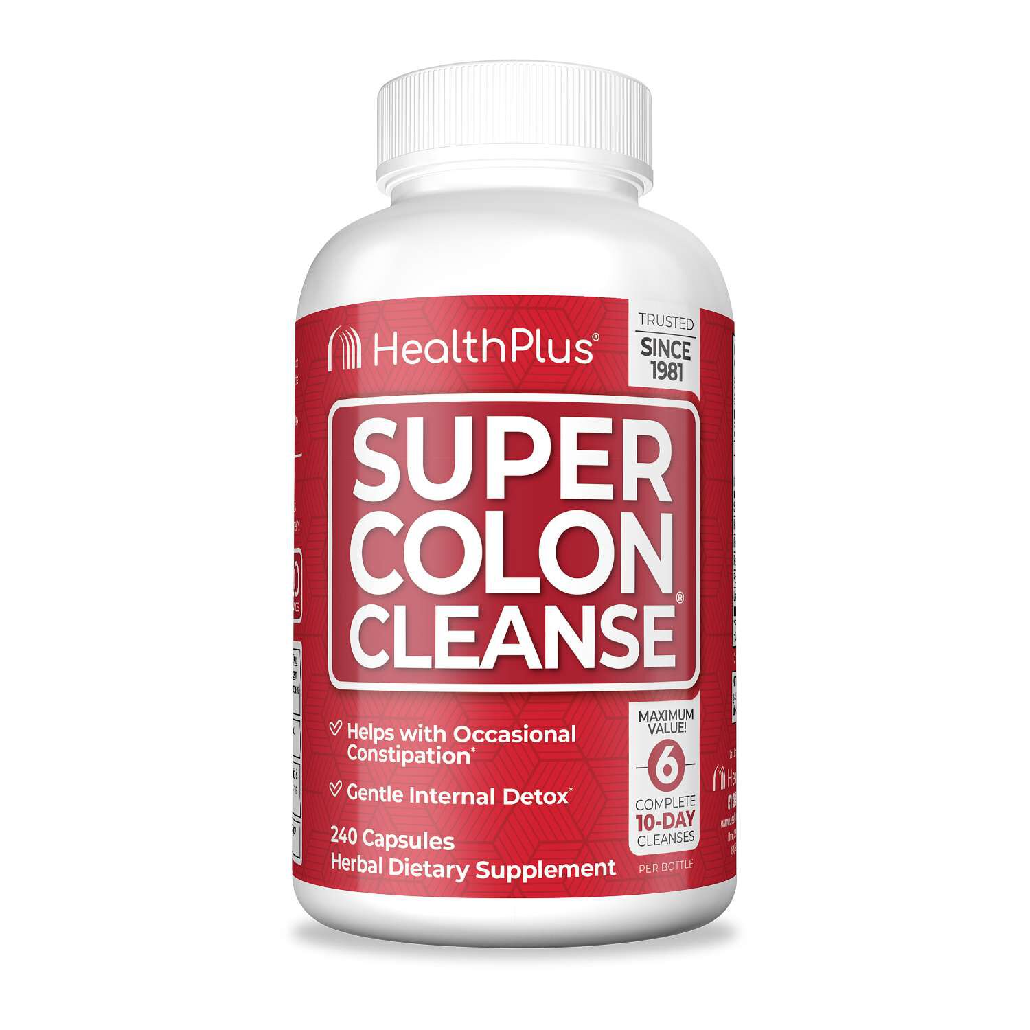 Super Colon Cleanse® - 240 Capsules (120 Servings)