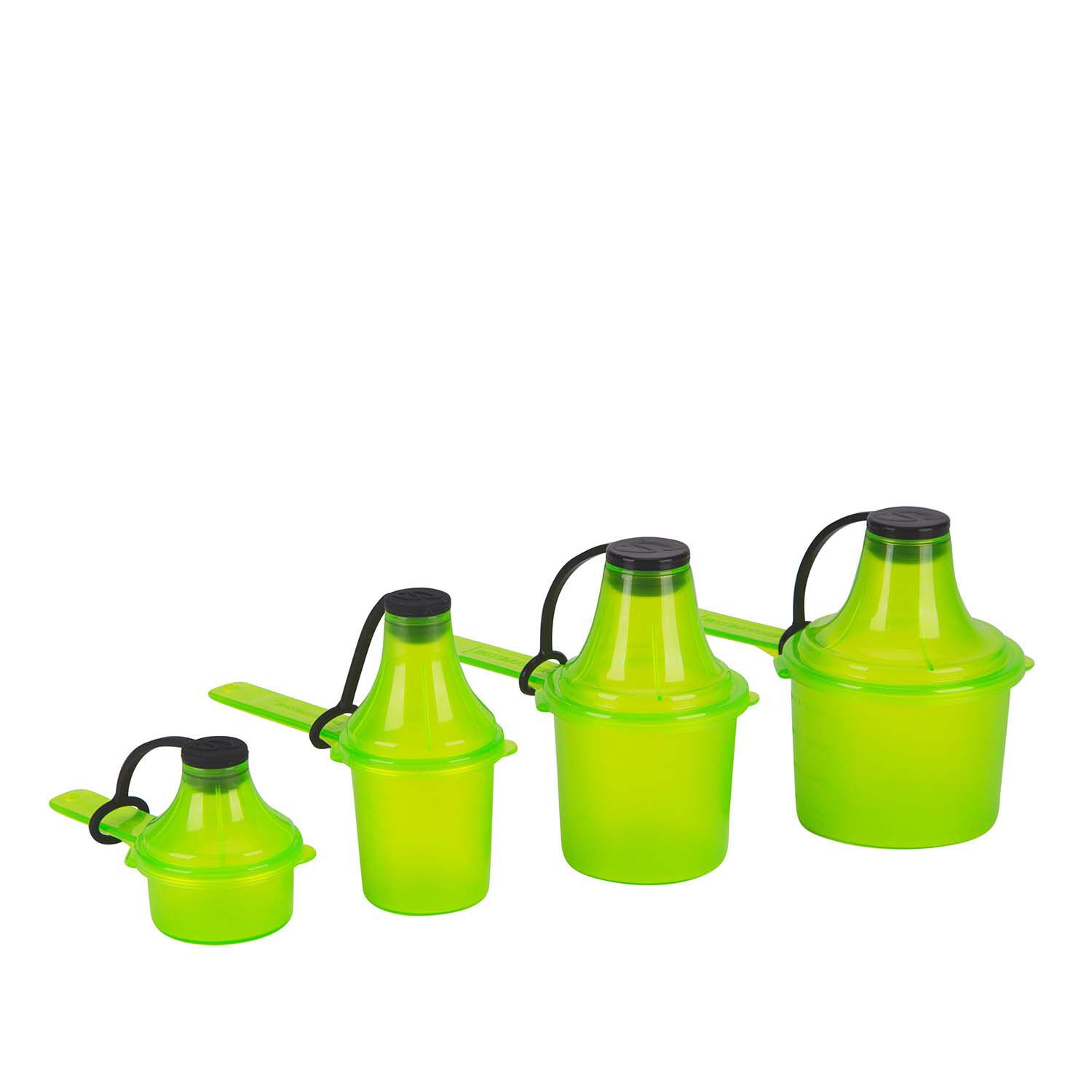 On-The-Go Scoop Funnel - Green 4 Pack