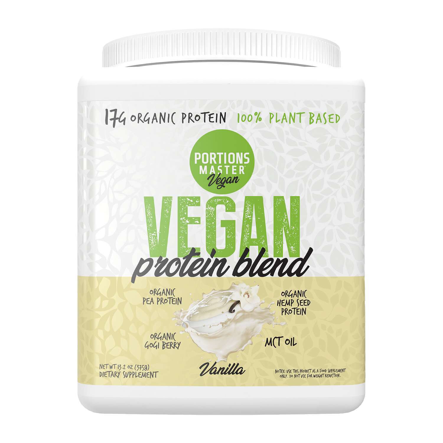 Vegan Protein Blend - Vanilla (15 Servings)