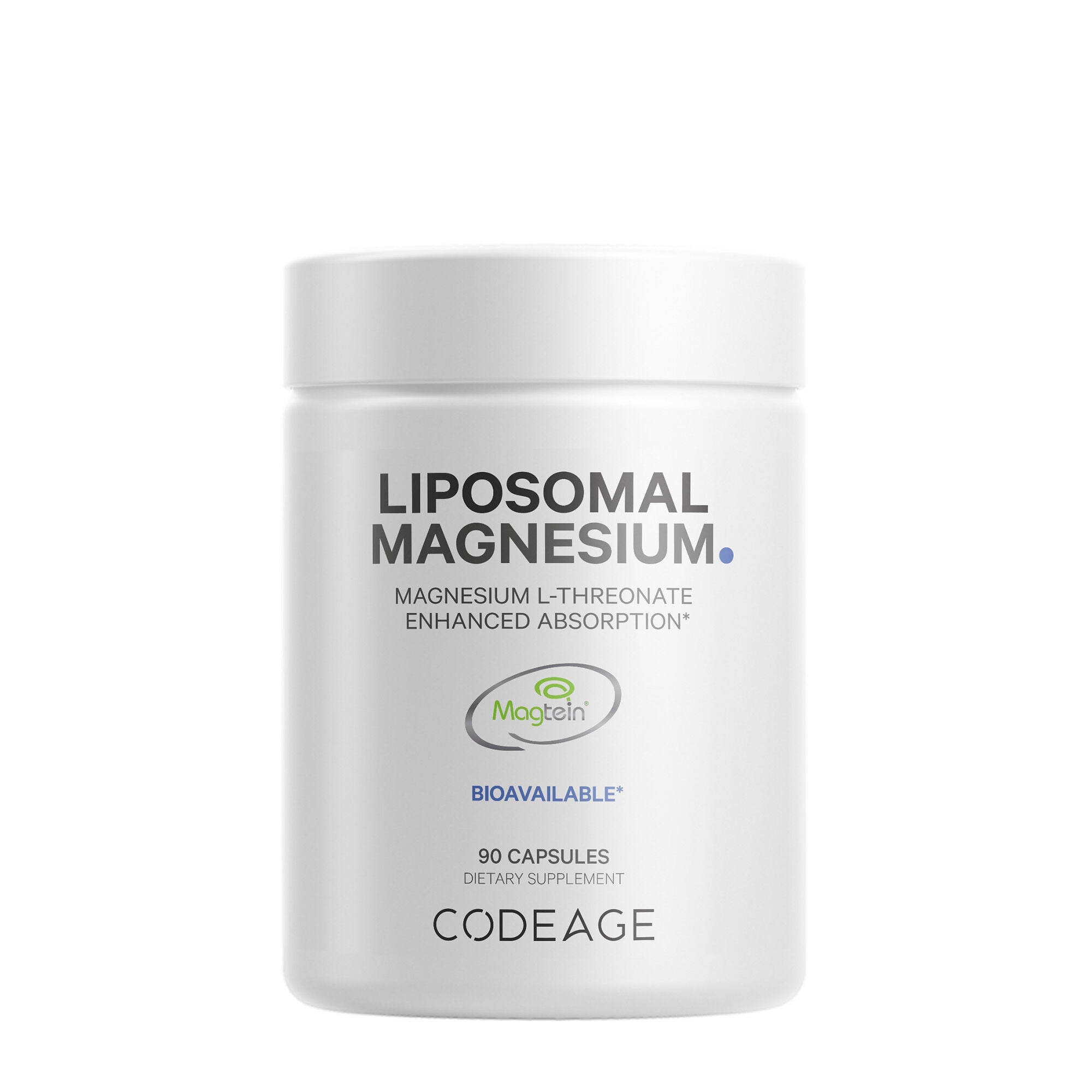 Liposomal Magnesium L-Threonate Vegan - 90 Capsules (30 Servings)