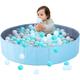 Foldable Ball Pit For Kids, Kids Play Ball Pool, Baby Play Yard, Portable Ocean Ball Pit Pet Pool Sand Box Game Room, Ball Play Pit Baby Toddler Playpen