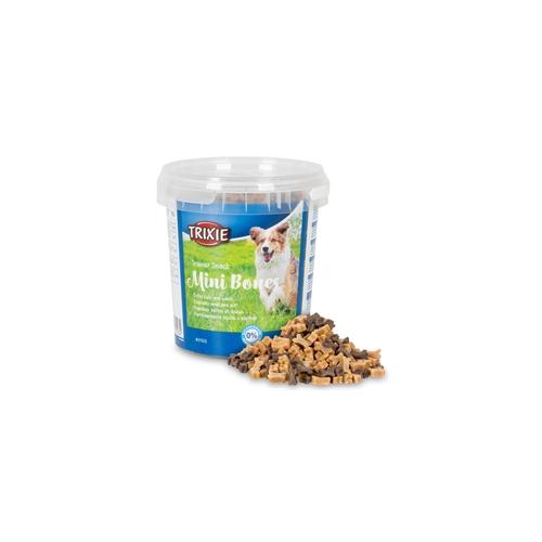 Trixie Trainer Snack Mini Bones für Hunde mit Rind, Lamm und Geflügel, 500g