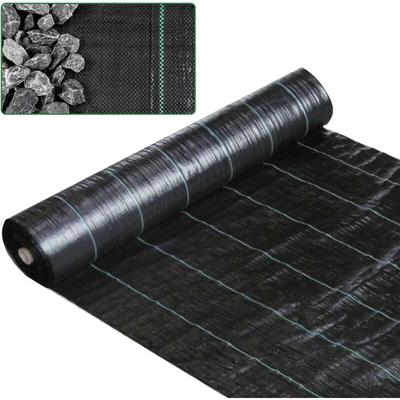 Unkrautvlies Gartenvlies 1m x 10m, 90g/m², Pflanzenschutz, wasserdurchlässig, UV-beständig, Schutz