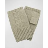 Cable-Knit Fingerless Gloves