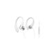 Philips Audio Sports Headphones A1105WT/00 With Microphone, In-Ear Headphones (Flexible Ear Hook, Bass Beat Vent, IPX2 Sweat Resistant, Secure F
