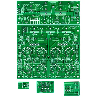 HUAJI AUDIO Rohr rohr verstärker power verstärker ST-EL84PP 2*13W push-pull kombiniert maschine PCB Image