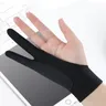 Guanti Anti-mistouch a due dita guanti da disegno per Tablet a tre strati con pittura Anti-mistouch
