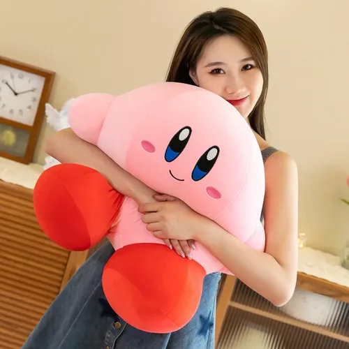 Anime Star Kirbyed Plüschtiere weiche Stofftier puppe flauschige rosa Plüsch puppe Kissen Raum