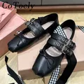 New Runway Ballet Shoes For Women Round Toe Cross-tied Flat Shoes donna Butterfly-knot Satin Mules