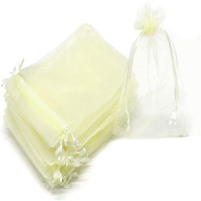 TEMU 50pcs Organza Bag Jewelry Packaging Gift Candy Wedding Party Candy Packaging Gift Bag Drawer Bag Gift Candy Bag Image