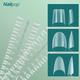 Gel X Nail Kit 150pcs/bag Short Coffin/oval Half Cover False Nail Tips Full Matte False Nail Tips 12 Sizes No C Curve Fake Nails For Nail Extension Art Home Diy Nail Salon