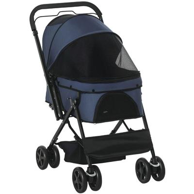 Hundebuggy Hundewagen Buggy für kleine Hunde und Katzen Haustierwagen Pet Stroller Katzenbuggy Image