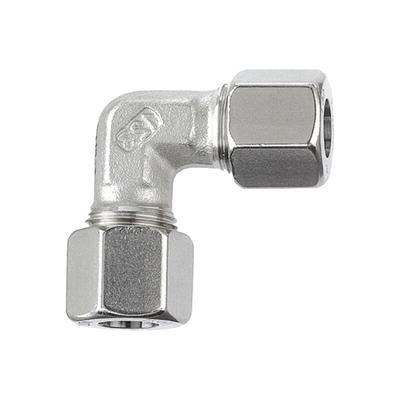 Winkel-Verschraubung, Rohr-Außen-Ø 15mm, Edelstahl 1.4571, 315bar - Riegler Image