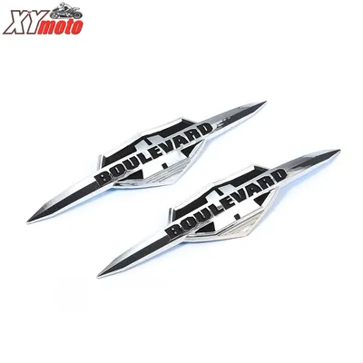 Motorcycle 3D Emblem Badge Decal Fuel Tank Sticker Tank Pad Protector Decal For Suzuki BOULEVARD C50