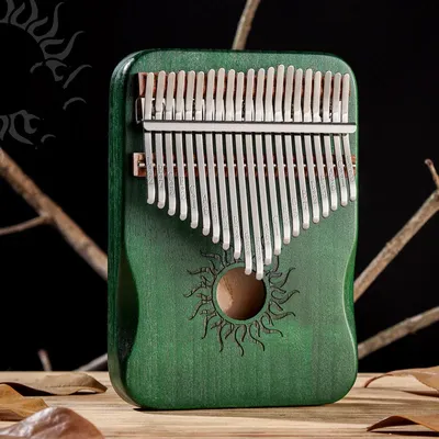Hluru Kalimba 17 21 Key Kalimba Finger Piano Solid Maple Wood Kalimba Thumb Piano Keyboard Musical
