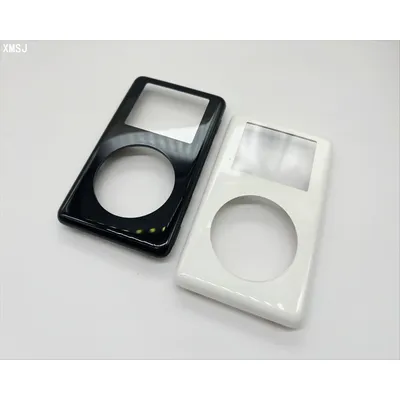 white and black front faceplate housing case cover with Lens window for iPod color photo 20gb 30gb