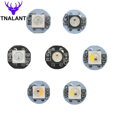 10-200pcs WS2812B RGB LED Chip WS2811 IC SK6812 Built-in RGBWW RGBNW RGBW LED Chip 5050 SMD