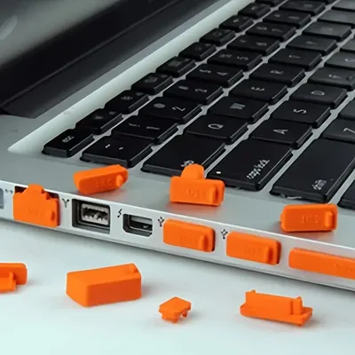 16 PCS Universal Notebook Laptop Anti Dust Plug Protective dust Stopper Plug USB Computer Dustproof