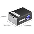 Mini Projector Portable 1080p Projector Outdoor Movie Projector Home Movie LED Video Projector Movie Projector With USB HDMI Interface And Remote Control