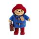 Classic Paddington Bear Plush Toy with Boots and Suitcase
