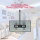 For 32"-70" Flat Screen Ceiling Mount TV Wall Bracket Roof Rack Pole Retractable