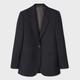 Paul Smith A Suit To Travel In - Women's Dark Navy Two-Button Wool Blazer Blue