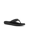 Sandale TEVA "W VOYA FLIP", Gr. 38, schwarz (bar street b), Textil, sportlich, Schuhe