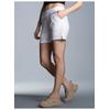 Bermudas TRIGEMA "TRIGEMA Shorts mit praktischen Taschen", Damen, Gr. S, US-Größen, weiß, 70% Baumwolle, 30% Polyester, Basic, Hosen