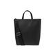 Shopper MARC O'POLO "aus einer Lederalternative aus recyceltem Polyester" Gr. B/H/T: 33 cm x 32 cm x 10 cm, schwarz Damen Taschen Handtaschen