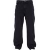 Bequeme Jeans KARL KANI "Karl Kani Herren KMI-PL063-001-03 KK Retro Baggy Workwear Denim", Herren, Gr. 32, Normalgrößen, schwarz (vintage schwarz), 100% Baumwolle, unifarben, casual, normal, Jeans