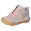 Lauflernschuh PEPINO BY RICOSTA "Cory 50 WMS: Mittel", Kinder, Gr. 19, rosa (kiesfarben, rosa), Leder, casual, Schuhe, Schnürschuh mit WMS-System, Leder, Größenschablone zum Download
