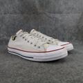 Converse Shoes | Converse Shoes Mens 9 Sneakers Chuck Taylor All Star Casual Canvas Low Lace Up | Color: White | Size: 9
