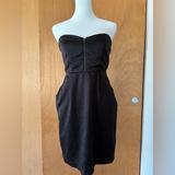 Urban Outfitters Dresses | 3 For $10! Y2k Lbd Strapless Mini Dress W. Pockets! // Urban Outfitters | Color: Black | Size: S