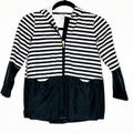Kate Spade Jackets & Coats | Kate Spade Hooded Rain Jacket | Color: Black/White | Size: 6g