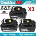 Batterie Originale BL1850 pour Makita 18 V 6Ah Bl1830 Bl1860 Bl1850B Outil Compatible avec